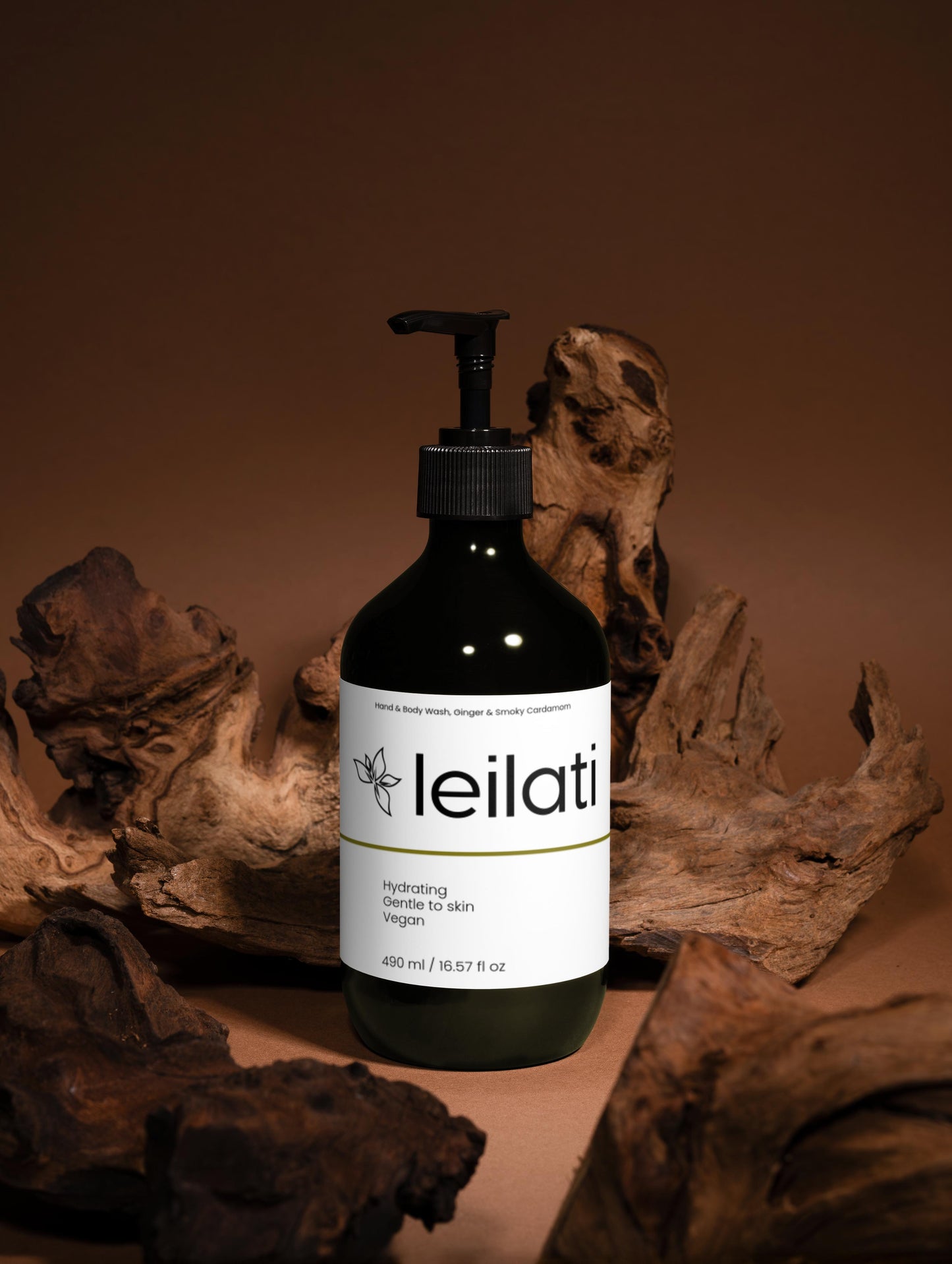 Hand & Body Wash, Ginger & Smoky Cardamom