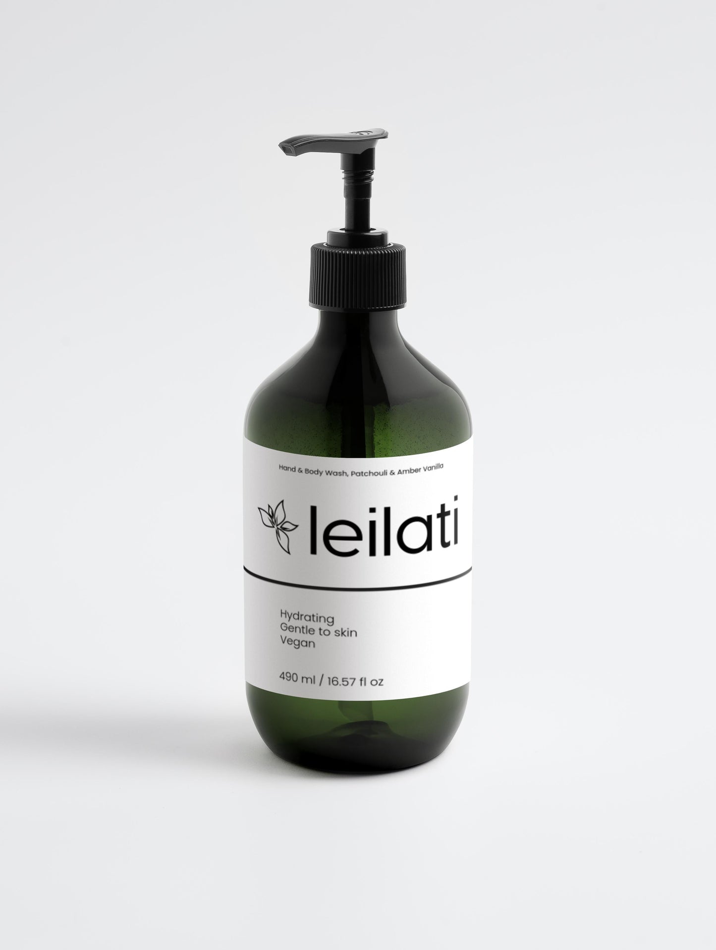 Hand & Body Wash, Patchouli & Amber Vanilla