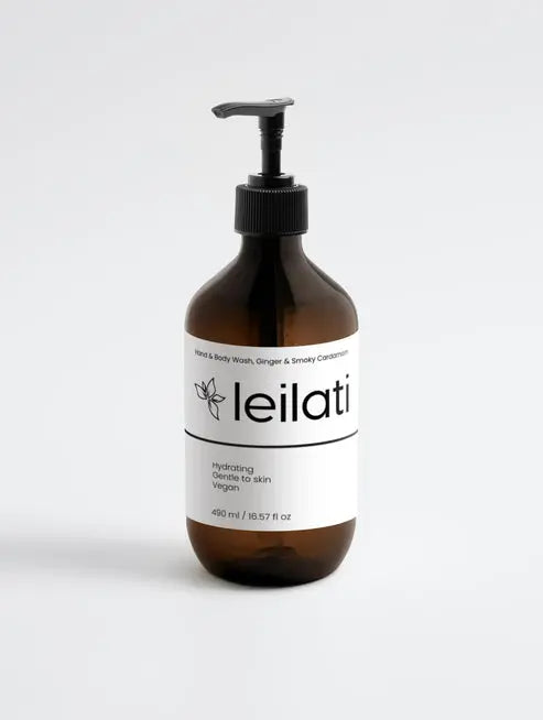 Hand & Body Wash, Ginger & Smoky Cardamom