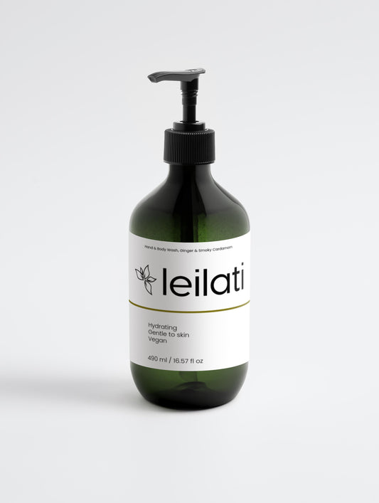 Hand & Body Wash, Ginger & Smoky Cardamom