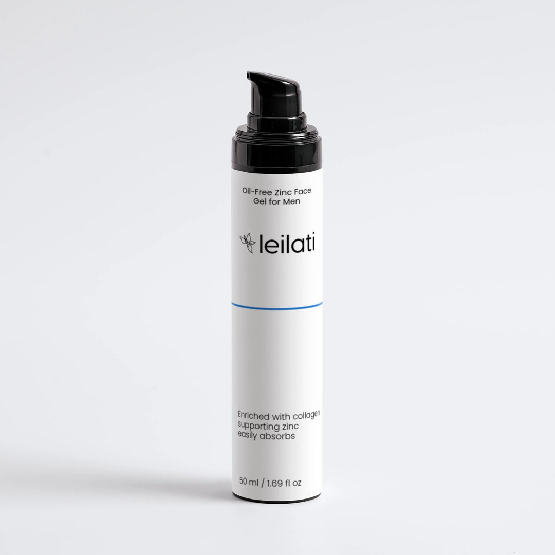 Oil-Free Zinc Face Gel for Men