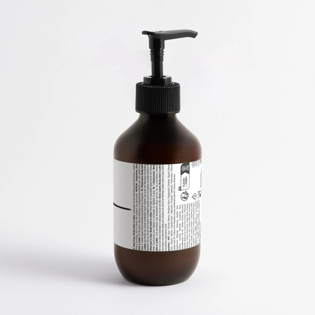 Silk Skin Body Serum, Woody Amber & Leather