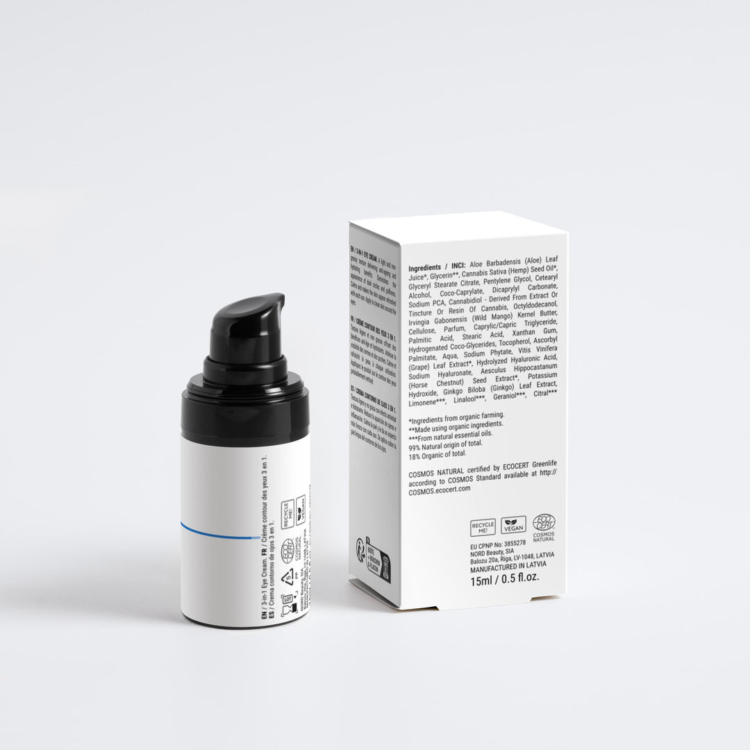 3-in-1 Eye Cream for Men | Clean Beauty