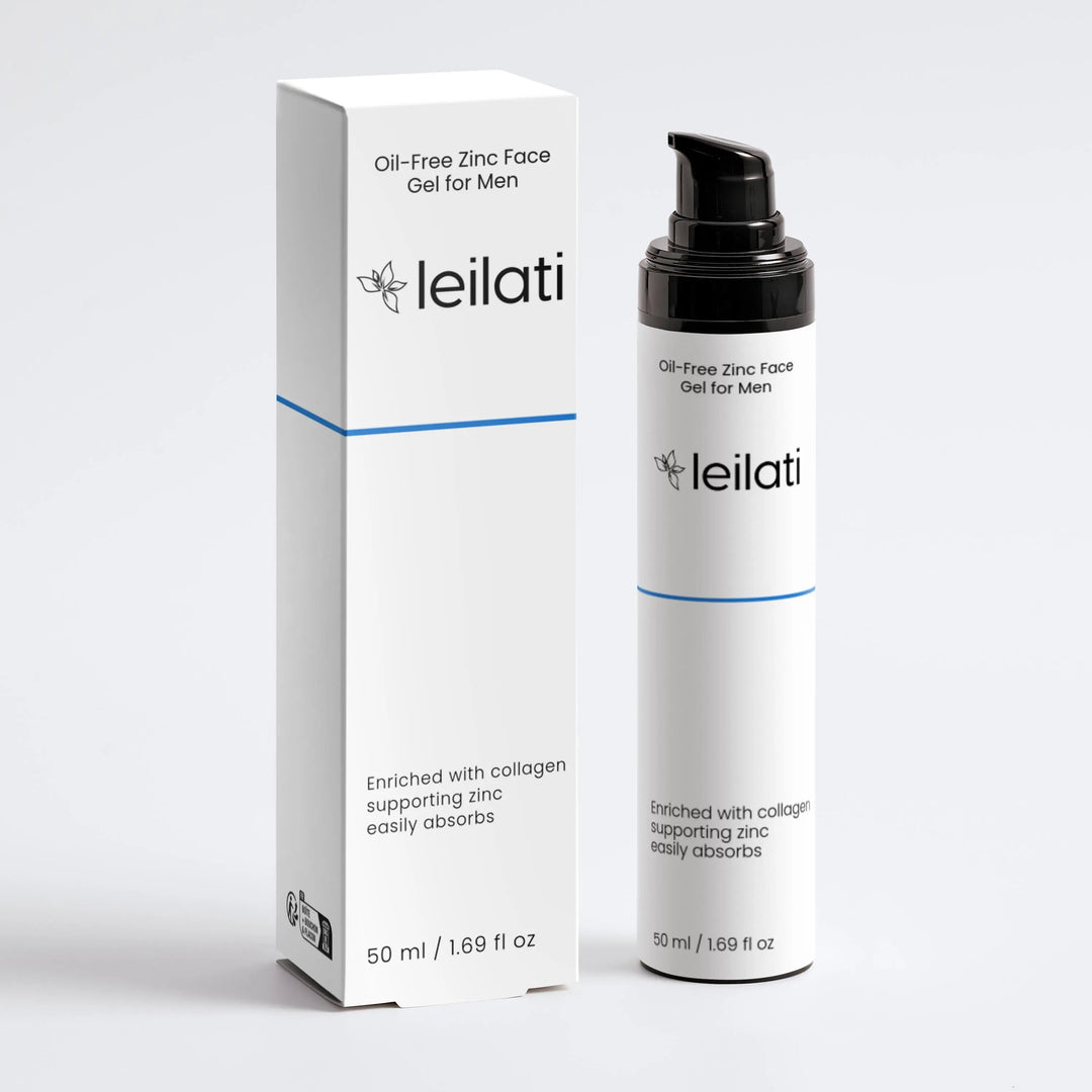Oil-Free Zinc Face Gel for Men